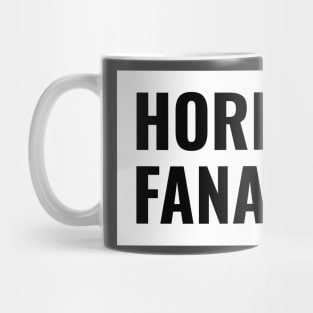 Horror Fanatic White Design Mug